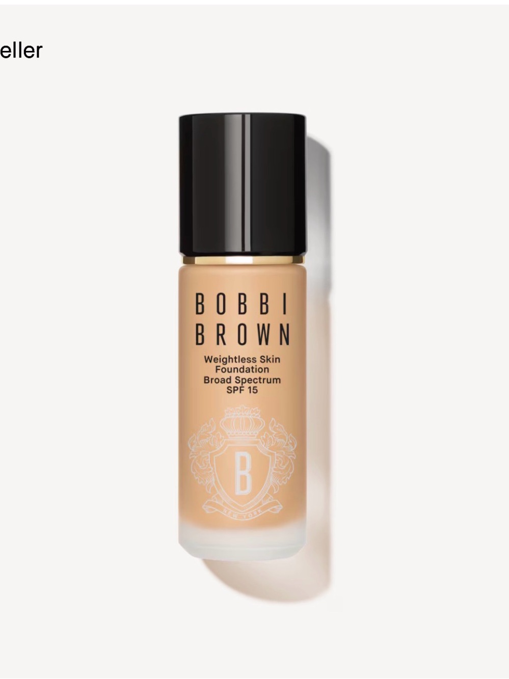 Bobbi Brown Weightless Skin Foundation — Natural Tan W-054 Shade New